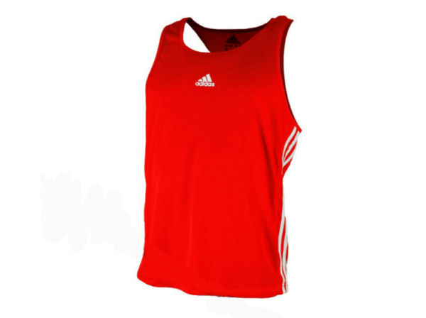 Adidas Base Punch MK2 II Climalite Boxing Vest - Red
